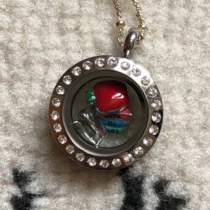 Origami Owl Teacher Necklace